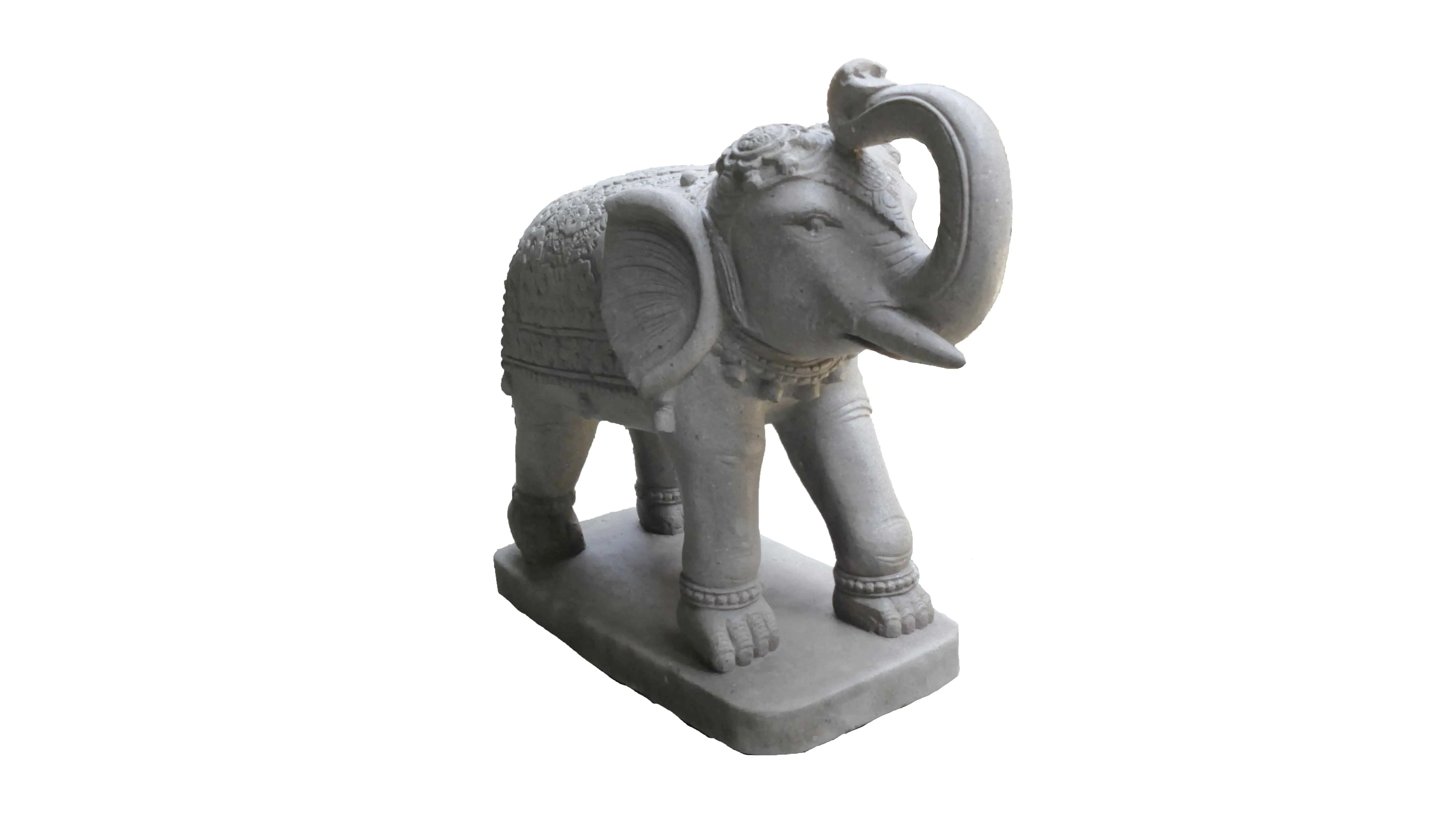  Product image 1 of the product “Indian elephant length approx.100cm, head facing right and right foot forward ”